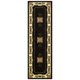 thumbnail image 1 of Alfombra Pasillo Kashan King Negra 66 x 430 cm, 1 of 3