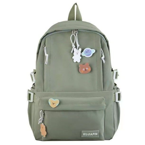 New Harajuku School Bag Student Large Capacity School Bag Fresh Trend Backpack Fan Workwear Style Backpack