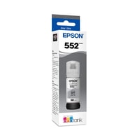 Botella De Tinta Epson 552 Ecotank De Capacidad Ultra Alta De 70 Ml, Gris