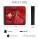 thumbnail image 2 of Clifford, el Gran Perro Rojo Cartera de Cuero PU para Hombres, Tarjetero Bifold Delgado, Cartera Minimalista de Cuero Sintético Suave, 2 of 6