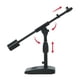 thumbnail image 1 of Soporte para micrófono Gator Frameworks GFW-MIC-0822 con base pesada, 1 of 9