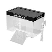 Magideal - Accesorios Para Tanque De Tortugas Con Tapa Para Tomar El , Decoración Para Habitación Cálida, Muelle Para Tortugas, Para Mascotas Semiacuáticas 30 Cm X 20 Cm X 20 Cm