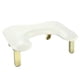 thumbnail image 5 of Reposabrazos en Forma de U de Cuero Sintético, Accesorios para Decoración de Uñas, Reposamanos para Uñas, Soporte para Reposabrazos para Uñas para Sal Blanco, 5 of 5