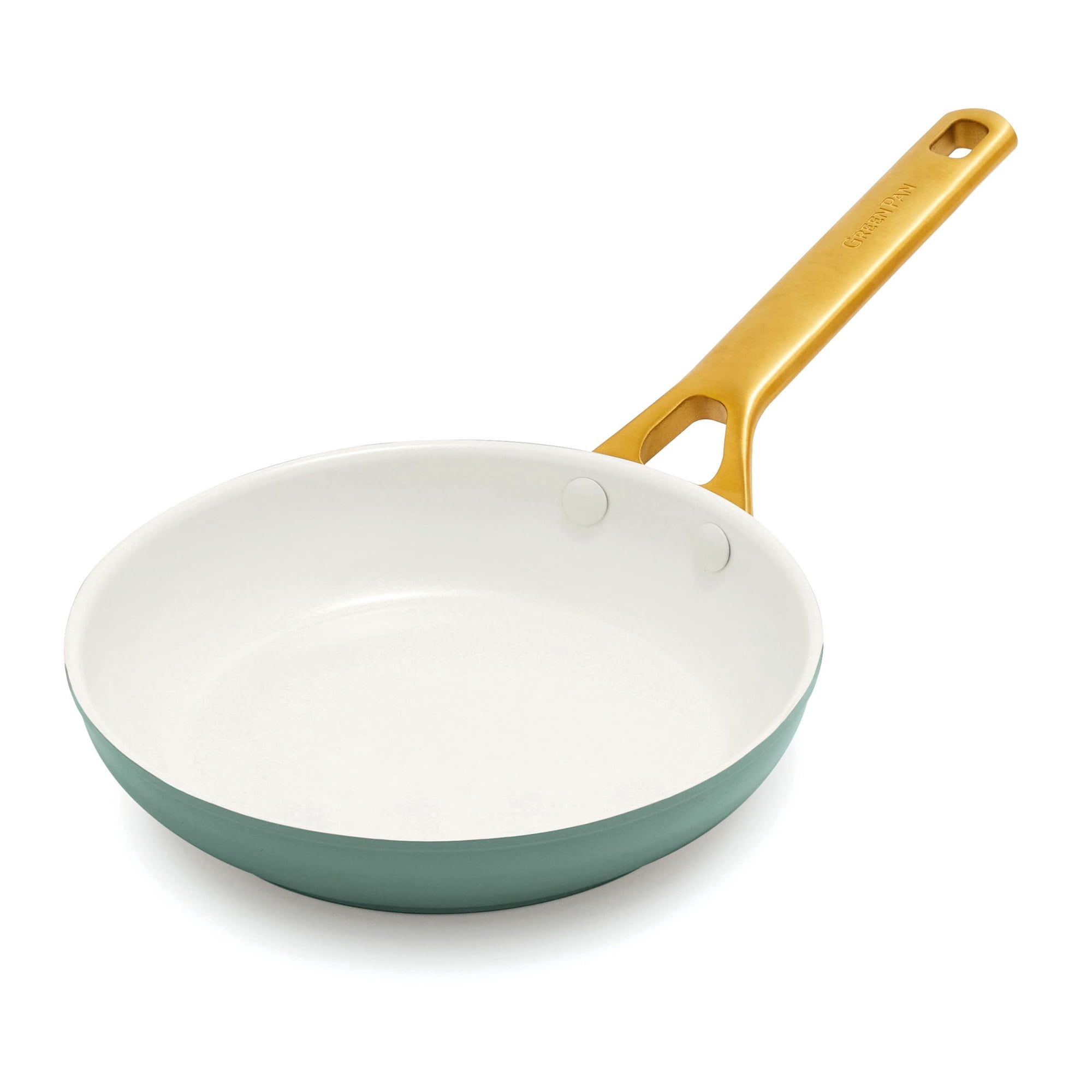 Sartén Greenpan Reserve Pro 8 Antiadherente De Cerámica Verde Musgo