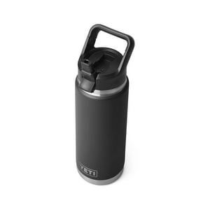Botella Yeti Rambler De 750 Ml Con Aislamiento Al Vacío Y Tapón Con Pajita