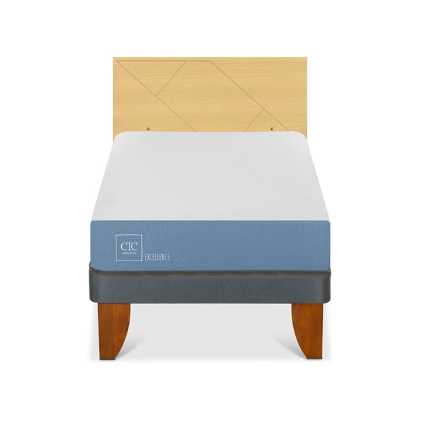 Cama Europea Excellence 1 Plaza Base Normal