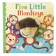 thumbnail image 1 of Libro Cottage Door Press Five Little Monkeys Finger Puppet, 1 of 9