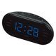 thumbnail image 2 of am / fm doble despertador digital radio +1.2 "pantalla grande led nos enchufe azul, 2 of 3