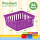 thumbnail image 3 of Cestas de Almacenamiento 4E's Novelty Pack de 24 unidades 11 cm Coloridas, 3 of 8