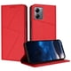 thumbnail image 1 of Funda Cartera Magnética para Motorola MOTO G14 Protección Antichoque con Ranuras Rojo, 1 of 6