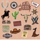thumbnail image 5 of Adornos para pastel de vaquero con sombrero brillante Pretyps, 31 piezas, para cumpleaños, 5 of 7