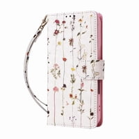 Foxdock Funda Tipo Cartera Floral Para Samsung Galaxy A36 5G ,Funda Con Tapa De Cuero Pu, Protección Antigolpes Con Ranuras Para Tarjetas Y Soporte
