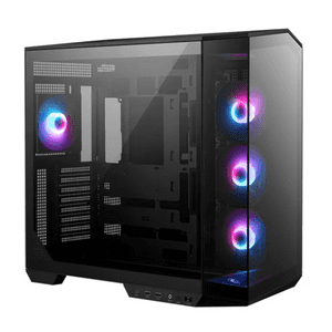 Gabinete Gamer Msi Pano 100R Pz Black, Usb 3.2, Con 4 Fans Argb