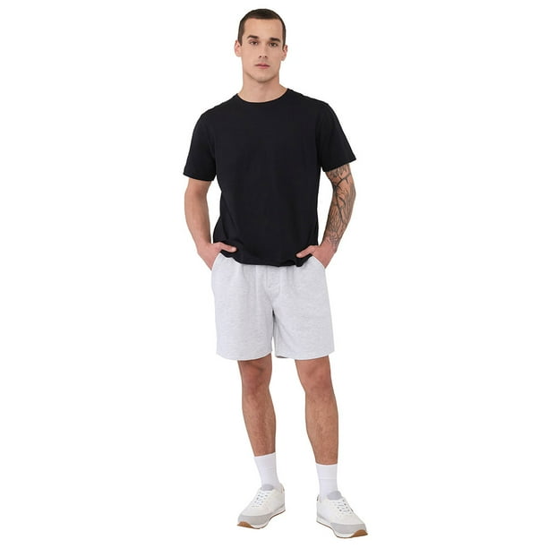 Short Hombre Buzo Gris Liso Corona