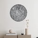 thumbnail image 5 of Circulo Decoración De Madera Para Pared Casa Terraza negro, 5 of 6