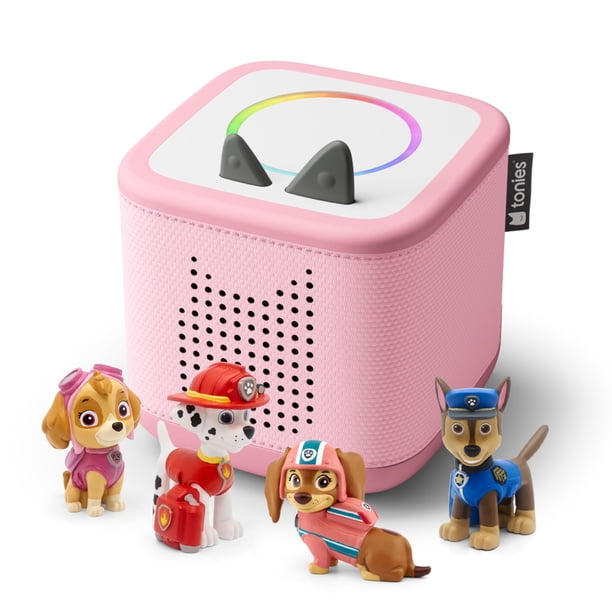 Reproductor de audio Toniebox 2 Paw Patrol Bundle para niños de 3 años o más con figuras