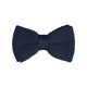 thumbnail image 1 of INSPIRE CHIC Corbatas de Moño Pre-atadas para Hombre Correa Ajustable Color Sólido Pajarita Tejida Azul Marino, 1 of 5