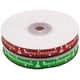 thumbnail image 1 of Cinta de grogrén con estampado navideño de 50 yardas y 3/8 de pulgada, color rojo y verde, 25 yardas por carrete (rojo y verde), 1 of 5