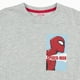 thumbnail image 5 of Polera Manga Larga Niño Caras Spiderman Gris Marvel, 5 of 6