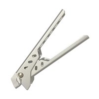 Magideal - Clip De Agarre Anti Caliente Para Acampar Al Aire Libre Para Pinzas Para Sartén Utensilios De Cocina Mango Anti Escaldado Aleación De Aluminio Olla Pa Plata