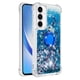 thumbnail image 2 of Funda Para Samsung Galaxy A56 Con Brillo Líquido, Protección Completa Y Soporte De Anillo Giratorio, 2 of 4