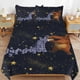 thumbnail image 1 of Juego de edredón Grizzy y los Lemmings, 3 piezas, funda nórdica, ropa de cama suave para todas las estaciones., 1 of 3