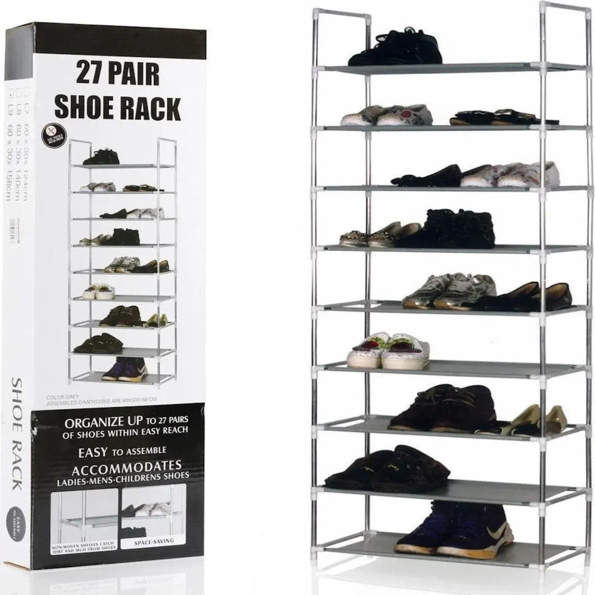 Ensure - Zapatero Organizador De 27 Pares