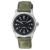 Reloj Hamilton Khaki Field Titanium Black Dial Automatic H70205830 100M Men'S Watch