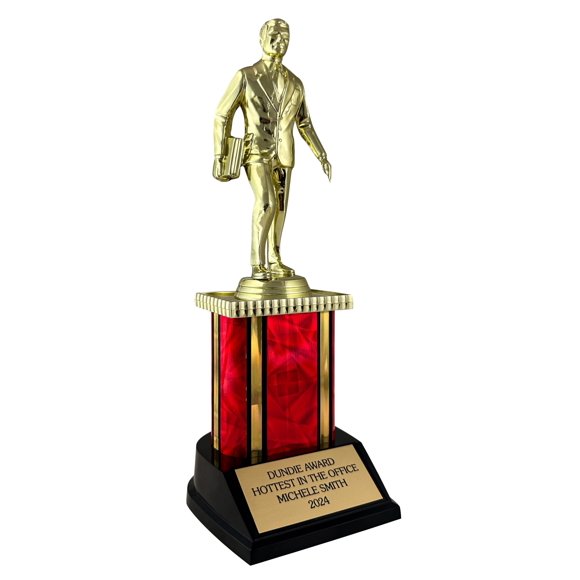 Trofeo Awards4U personalizado Dundie de 25 cm