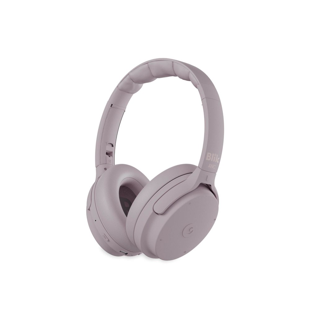Audífonos Over Ear Blik Neo Cancelación De Ruido 60H Palo Bluetooth Palo Rosa
