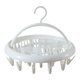 thumbnail image 4 of Percha Con Clip Percha De Secado Redonda Para Guantes Ropa Bufanda Blanco, 4 of 5