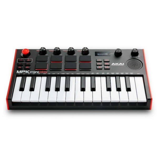 Controlador MIDI Portatil Profesional Akai MPK Mini Play | Lider