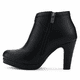 thumbnail image 2 of Botin Negro Mujer Casual Chalada Bambina, 2 of 7