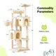 thumbnail image 3 of Árbol para Gatos Allewie 162 cm Multi‑Nivel Beige, 3 of 7