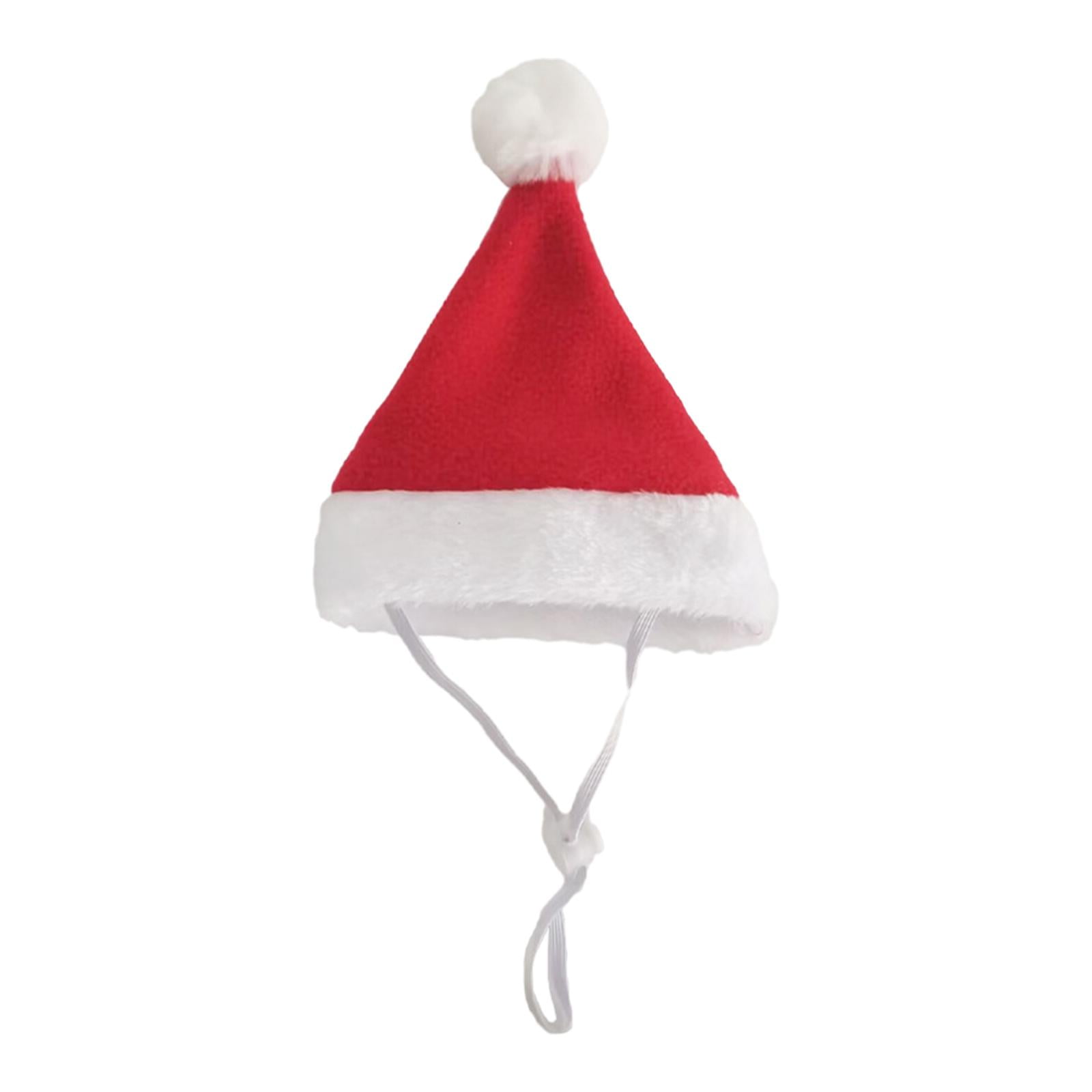 Perro Gato Mascota Sombrero De Papá Noel Decoración Navideña Accesorios Para Fotos Para Cachorros Gatitos Gatos