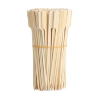 Ioensy - 100 Piezas De Brochetas De Bambú Para Barbacoa, Brochetas De Madera Para Asar, Para Acampar, Brochetas De Frutas, 15Cm