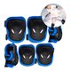 thumbnail image 1 of Set De Protecciones Codera Rodillera Muñequera Niños Niñas Azul Large, 1 of 3