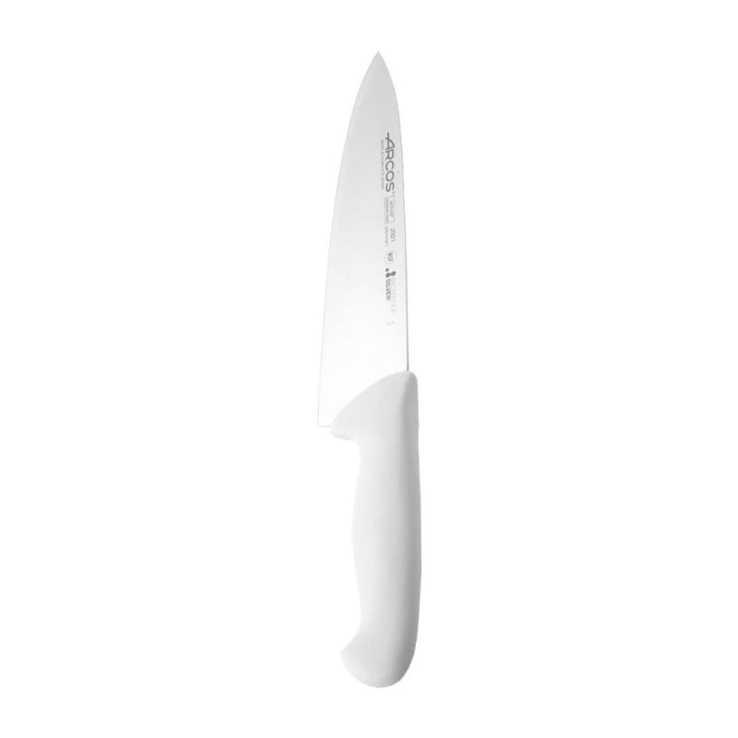Cuchillo Medio Golpe Blanco 20cm Acero Inoxidable Arcos