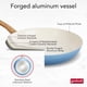 thumbnail image 3 of Juego de sartenes GoodCook Healthy Ceramic Titanium de 3 piezas, azul, 3 of 9