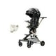 thumbnail image 1 of Coche de Paseo 360° Con Mesita LuBabycas Negro, 1 of 8