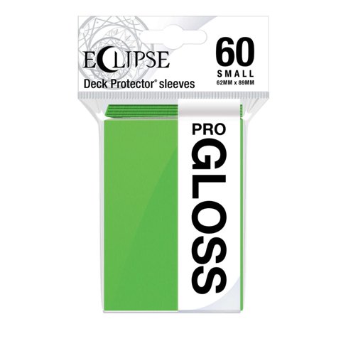 Sleeves Ultra Pro Eclipse Gloss Small Verde Lima (60)