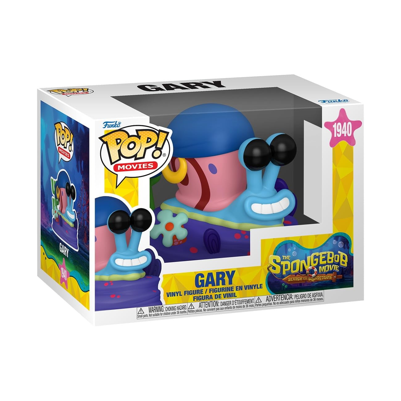 Figura De Vinilo Funko Pop! Películas: La Película De Bob Esponja, Gary