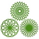 thumbnail image 1 of Agarraderas Para Cocina, Salvamanteles De Silicona, Agarraderas, Mantel, Tapete Multiusos Resistente Al Calor Con Diseño De Flores., 1 of 5