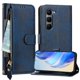 thumbnail image 1 of FOXDOCK Funda Tipo Cartera para Honor 400 Pro 5G Cuero PU con Cremallera y Correa de Muñeca, Ranuras para Tarjetas, Soporte Plegable, Cierre Magnético, 1 of 5