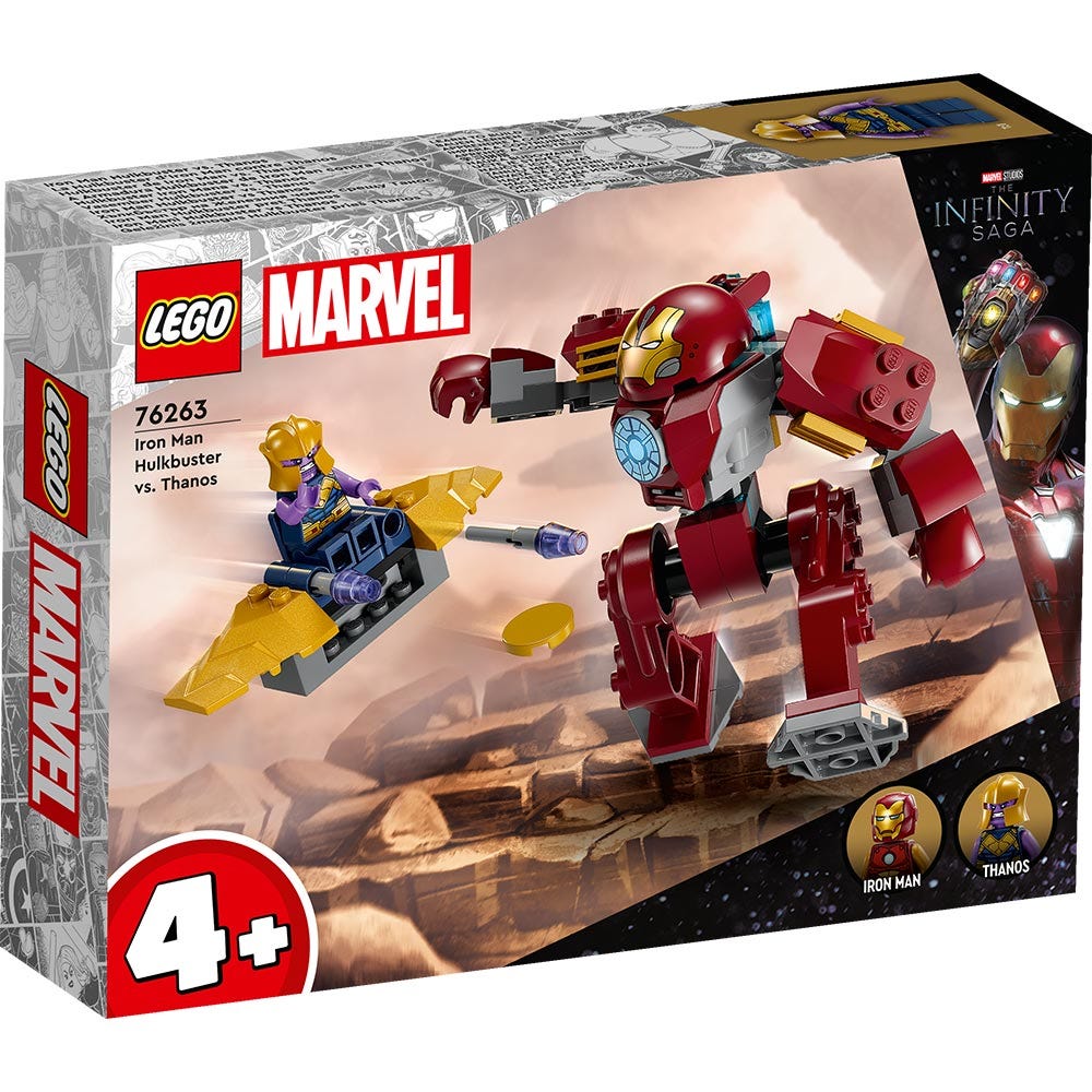 Lego Super Heroes (76263) Hulkbuster De Iron Man Vs. Thanos