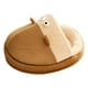 thumbnail image 1 of Cama Cueva Para Mascotas, Lavable, Cálida, Nido Semicerrado Para Gatos, Perros, Gatitos Y Gatos, L, Marrón, 1 of 3