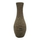 thumbnail image 2 of Jarron Florero Decorativo Tejido Rattan Moderno Café 50 CM, 2 of 7