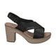 thumbnail image 1 of Sandalia Mujer Negro Martina 2 Police, 1 of 6