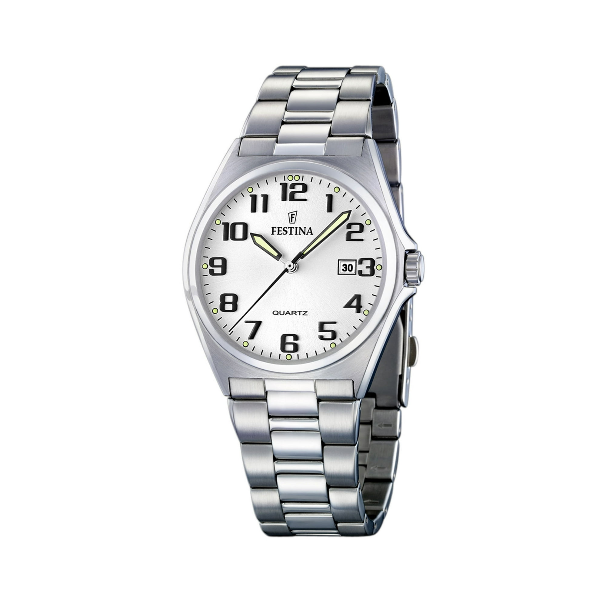 Reloj F16374/9 Festina Blanco Hombre Acero Clásico