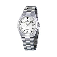 Reloj F16374/9 Festina Blanco Hombre Acero Clásico